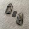 Abs Carbon Fiber Style Car Key Case Cover For Vw Volkswagen Golf 8 Mk8 Gti Gtd R Id3 Id4 Cupra Skoda Octavia A8 Seat Leon Mk4