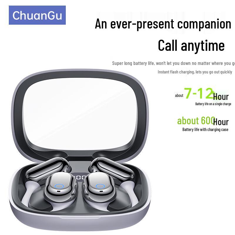 ChuanGu Open-Ear Bone Conduction Bluetooth Sports Headset