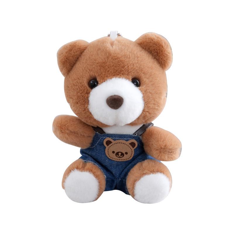 Plush Teddy Bear Keychain Pendant For Women And Men With Pp Cotton Filling