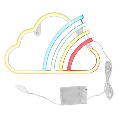 Luz Neon Alto Brilho Alimentada por Bateria Alimentada por USB Sinal de Neon LED Decorativo para Quarto