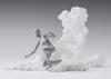 TAMASHII NATIONS Soul EFFECT SMOKE White for 135mm Effect Parts for Figures Ver. S.H.Figuarts Approx. PVC&ABS