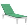 Lounge Chair Cushion Green (75+105) X 50 X 4 Cm