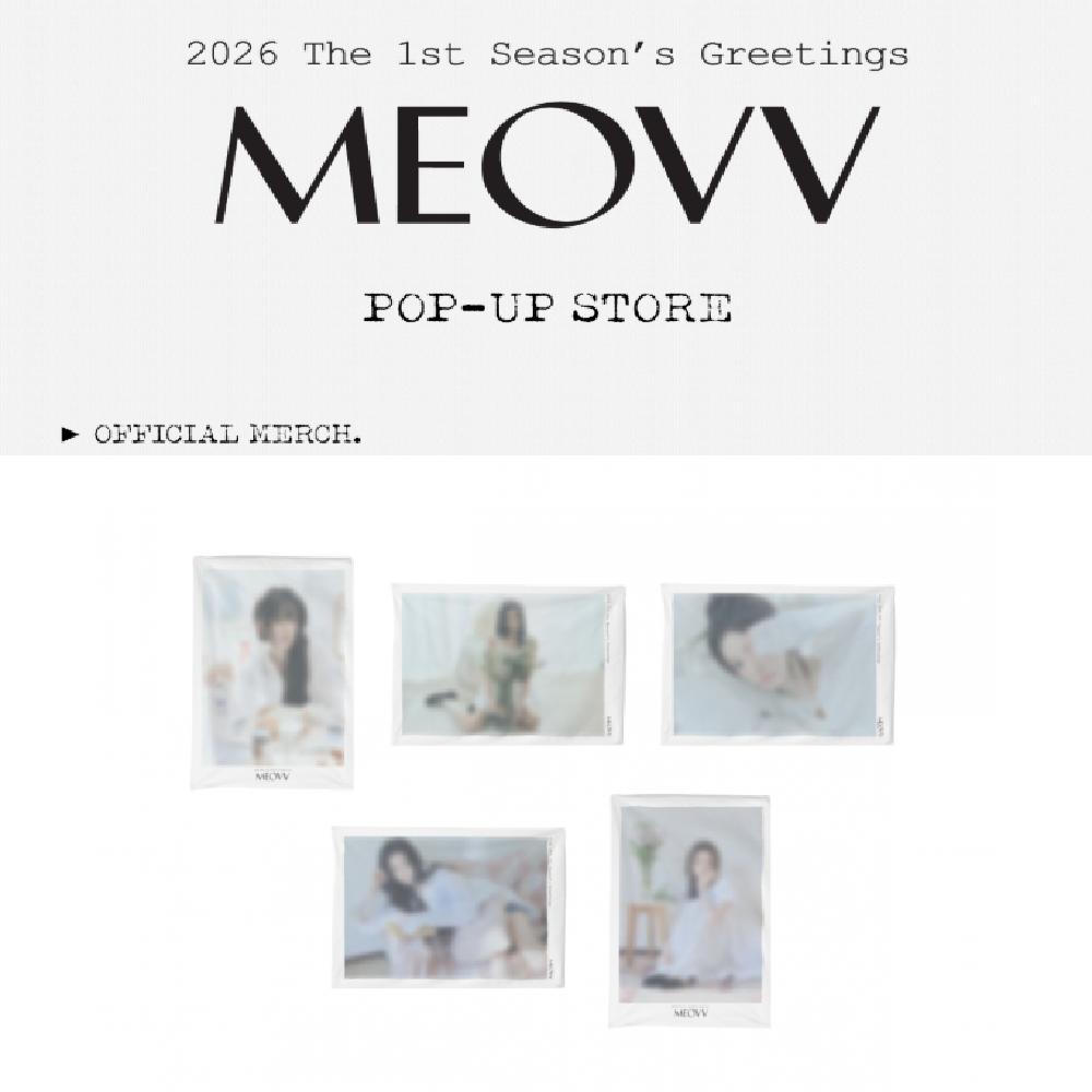 Предзаказ MEOVV Приветствие 1-го сезона MEOVV POP-UP MD Шифоновый плакат SOOIN
