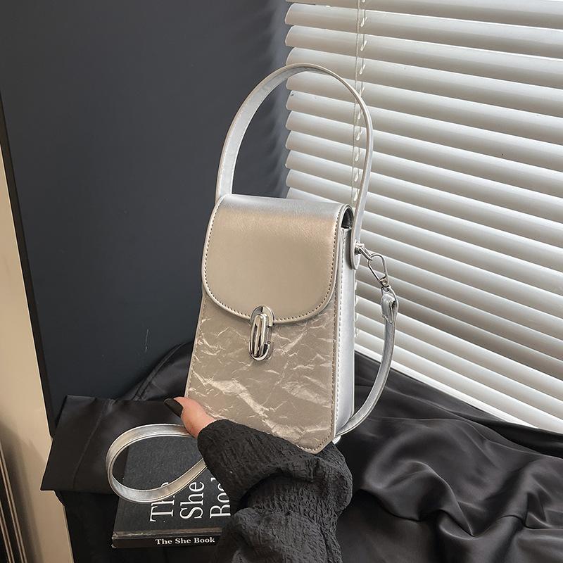 Beliebte Tasche Damen neue tragbare kleine quadratische Tasche vielseitige Schulter Messenger Handy-Tasche