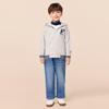 PawinPaw Kids' Cartoon Bear Knitted Hooded Cardigan