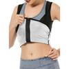 Jumpsuit Cut Sauna Suit Tank Top Style Body Shaper Trainer Top Slimming Vest  Fitness Training