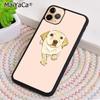 Golden Retriever Dog Cute Puppy Phone Case Shell For iPhone 17 Air 12 13 16 pro max 15 14 plus Cover coque