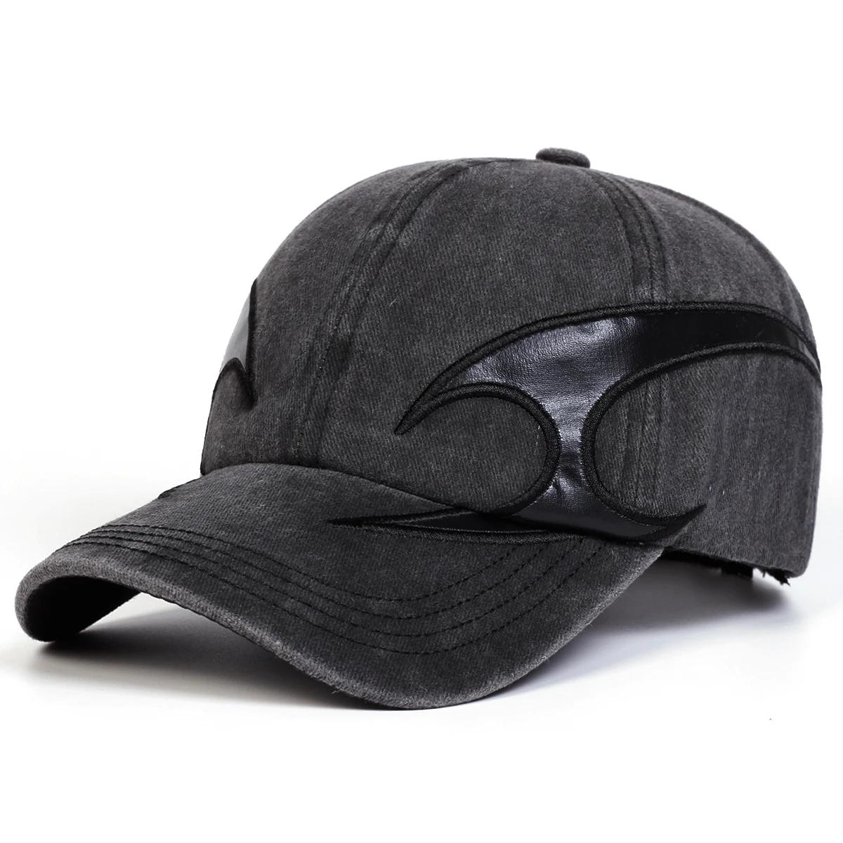

Unisex Boomerang Leather Label Wash Baseball Caps Spring And Autumn Outdoor Adjustable Casual Hats Sunscreen Hat Sports Cap