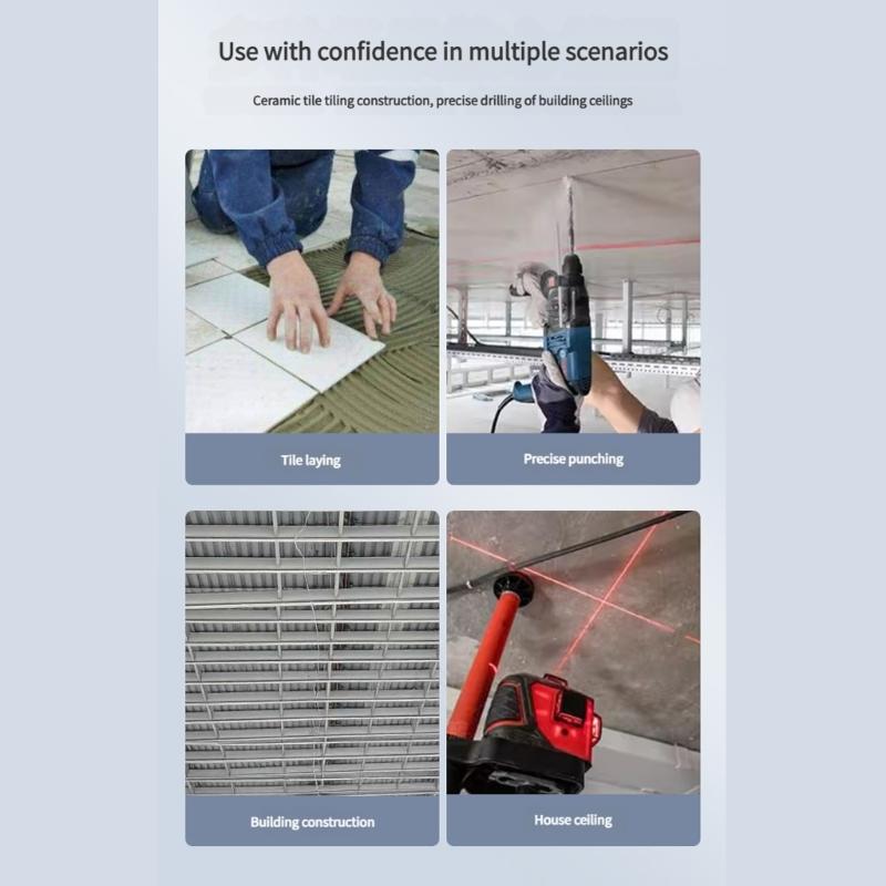 Lasers Alignment Magnetic Targets For Construction Use Impact Resistant Plastic Design Ensures Accurate Leveling