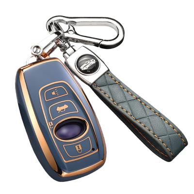 Ontto Subaru Smart Key Case, Key Cover, Keychain, Stylish, High-quality, Scratch-Resistant, Compatible with B4