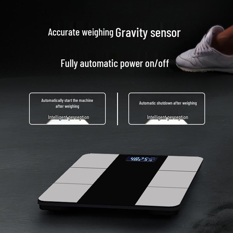 Smart Rechargeable Body Fat Scale for Dorms