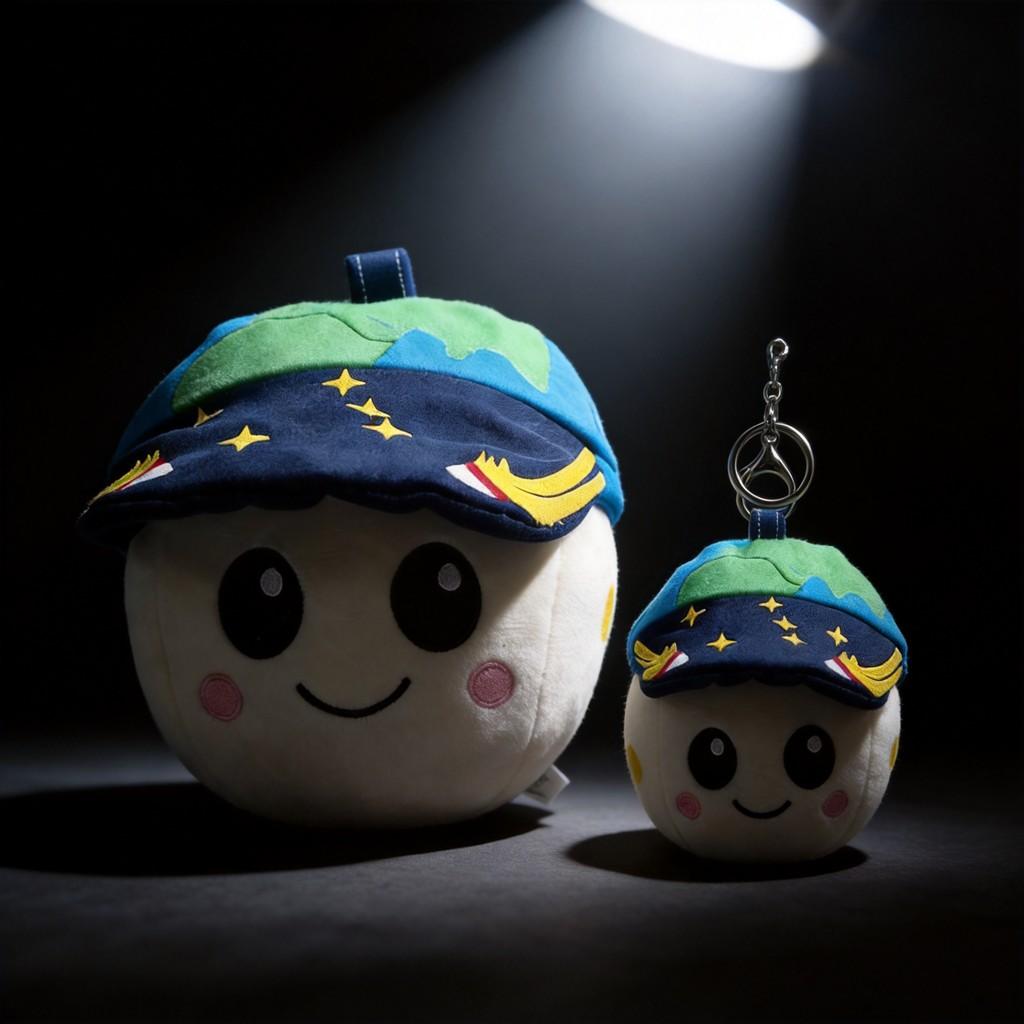 Peluche Artemis II con Cappello Stellato per Collezionisti e Bambini
