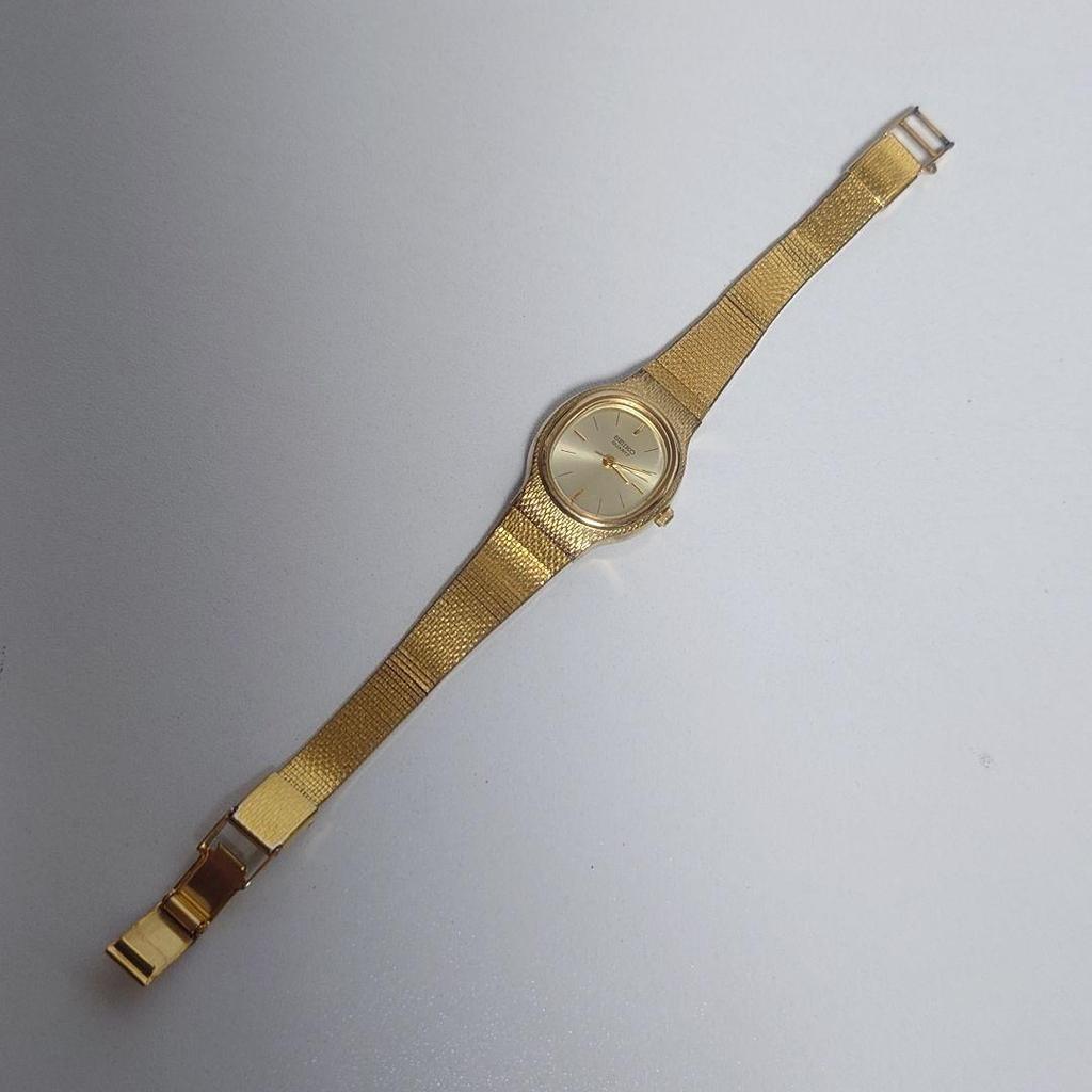 [USED] SEIKO 7321-5280 Gold Quartz Women's Watch