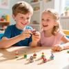 Christmas Series Holiday  Building Block Figurines