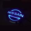 5D Led Light Car Rear Logo Emblem 10.6cm 11.7cm Badge for Nissan Sylphy N7 Qashqai Teana Note Navara Juke Patrol X-trail Murano