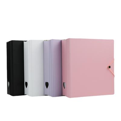 Kawaii D Shape Ring 3 Inch Kpop Photo Card Binder Large Capacity Idol Photocard Album Photocards Collect Book