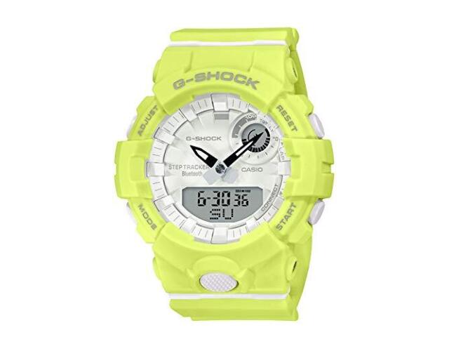 

Часы CASIO G-SHOCK среднего размера, модель GMA-B800-9AJR, мужские, желтые, Bluetooth, НОВИНКА