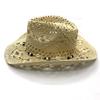 Elegant Wide Brims Woven Straw Hat with Seashells Decoration for Women Men Outdoor Fun Activity Breathable Headwear