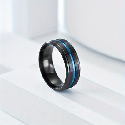 A Stylish, Simple, and Versatile Titanium Steel Ring, Suitable for Daily Wear and Gift Giving