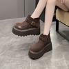 Fashion 2025 New Women Platform Ankle Boots Suede Flats Fashion Shoes Woman Trend Winter Designer Walking Warm Casual Femme Snow Botas