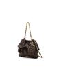 Athe Vanessabruno [Frill] Brown Dupeskin Frill Chain Two-Way Mini Crossbody Bag S Aaba6E700W2