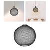 Hollow Out Pendant Lamp Shade Mesh Ball Chandelier Lampshade Shell Lamp Covers  Bedroom