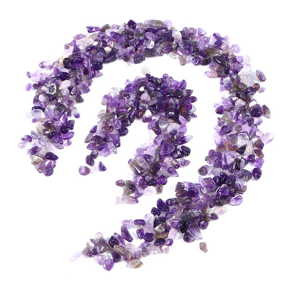 

200G Purple Crystal Gravel Smooth Non-Sharp Stones for Fish Tank Aquarium Decor Garden Walkway Flameless Arrangement фиолетовый