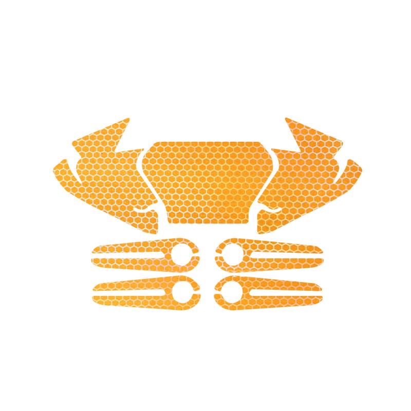 For Yamaha Tracer 9GT Tracer 9 GT Headlight Tail Light Film Modification Accessories Honeycomb Laser Protection Film Sticker