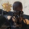 Elegant Large Polka Dot Scrunchies, Classic Fabric Elastic Hair Ties, Temperament Versatile Floral Hair Accessories For Women New Arrival