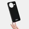 Ökologisches Lederetui Für Redmi K80 Schlank Stoßfest Magnetische Saugung Karbonfaser Hülle Abdeckung Metalllinse Griff Funda Conque Etui