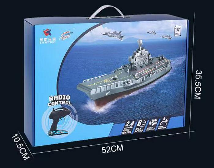 6601 Amazing Remote Control Aircraft Carrier Warship Model