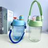 Candy Color Silicone Water Bottle Handle Strap Water Bottle Lanyard Hanging Rope Detachable Strap Bottles Cup Accessories
