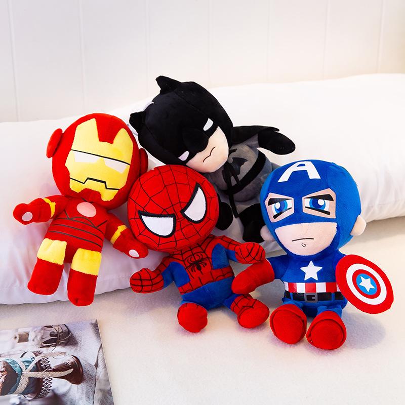Avengers Plüschhelden: Captain America, Spider-Man, Iron Man Greifautomat Puppen