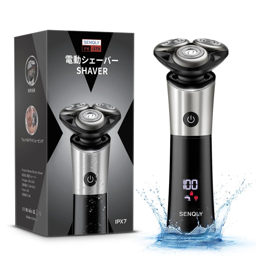 Rotary Electric Low IPX7 Close Up To 90 Minutes of Continuous LCD Battery Level Fast International Perfect for Business Car Includes Japanese