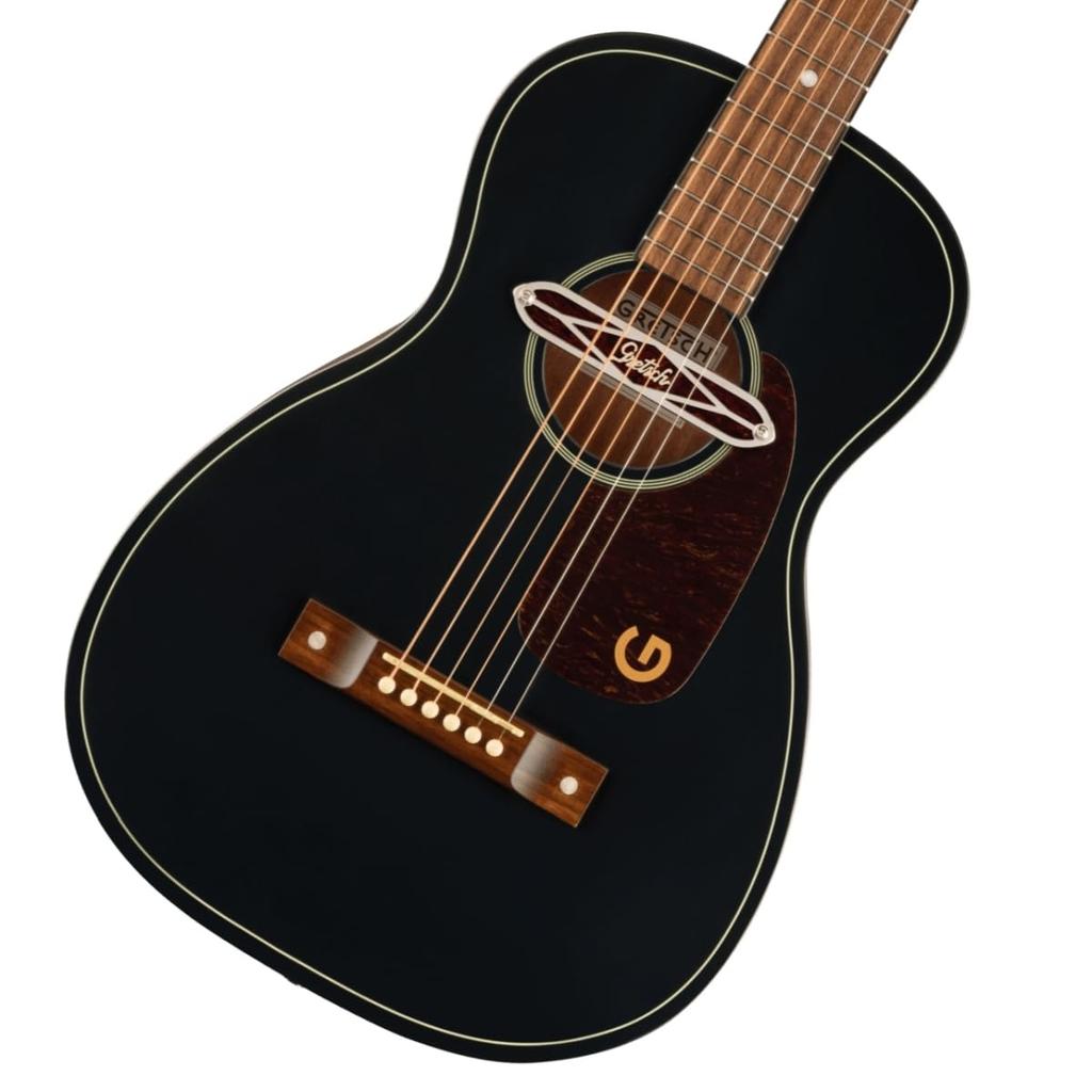 Parlor Walnut Fingerboard Tortoiseshell Pickguard Black Top Gretsch Gretsch/Deltoluxe