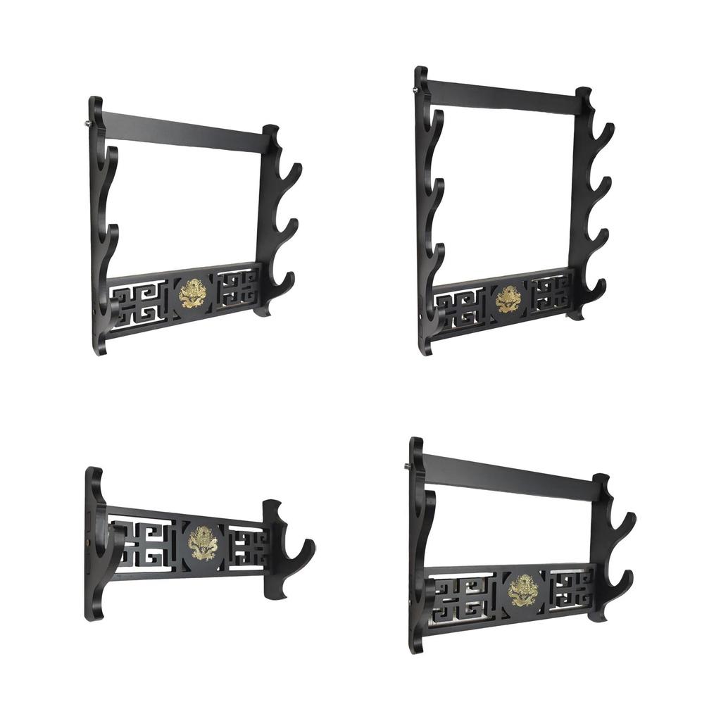 Japanese Samurai Sword Holder Display Hanger Dragon Rack for Lightsaber Wakizashi