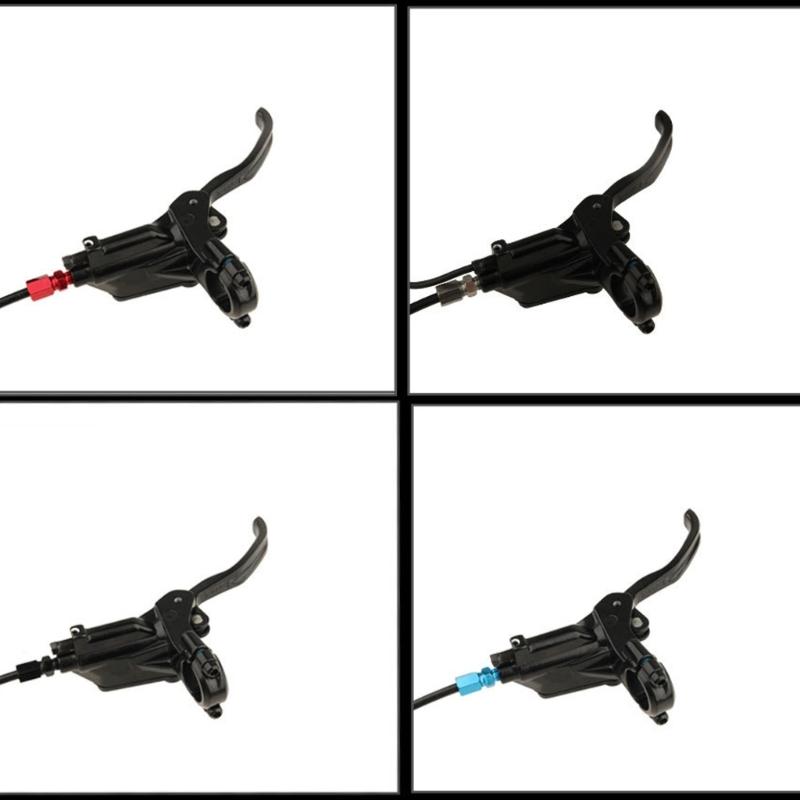 Light Weight Bike Disc Brake Hose Connector Kits Bidirectional Threaded Joint Bicycles Oil Tube Repair Tool For 5mm Hose