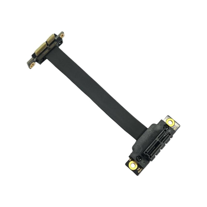 Гибкий удлинительный кабель PCIe 3.0 под углом 90 градусов PCIE 1X на 1X Для различных аппаратных систем