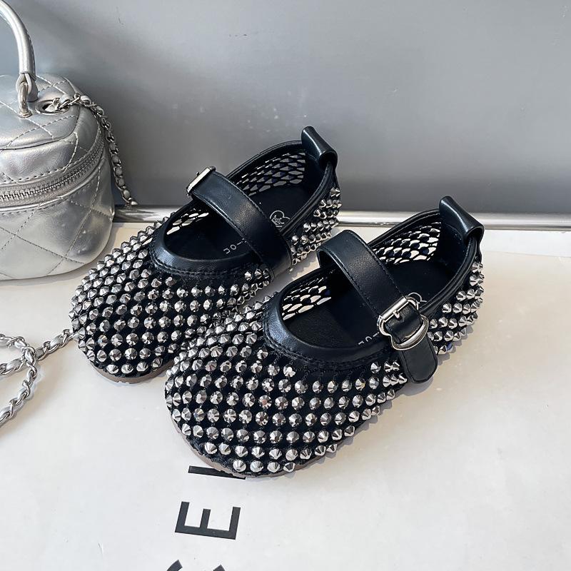 Sandali Principessa con Strass da Bambina - Estivi Traspiranti, Suola Morbida