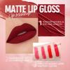 Long Lasting Liquid Lipstick in A Waterproof Matte End, Featuring A Dark Red Black, Perfect for Women'S Makeup, Including Lip Gloss and Lip Tint