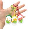 Mini Pill Organizer with Keychain Travel-Friendly Medicine Box for Daily Easy Storage
