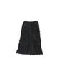 Antiqua Fringe Knit Plus to Size All Black Skirt, Women's, EP-00133, (equivalent L-XXL), 04,