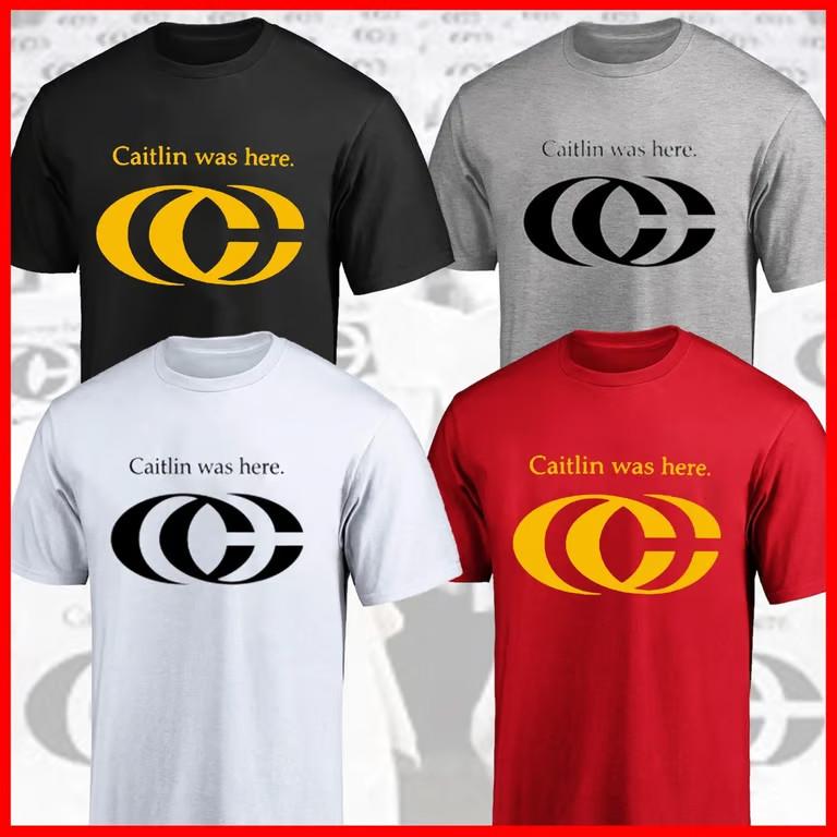 30%!!! 2025 Caitlin Clark Was Here, Caitlin Clark CC shirt FASTSHIP Unisex T-Shirt M