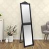 Freestanding Mirror, Black, 50X200 Cm