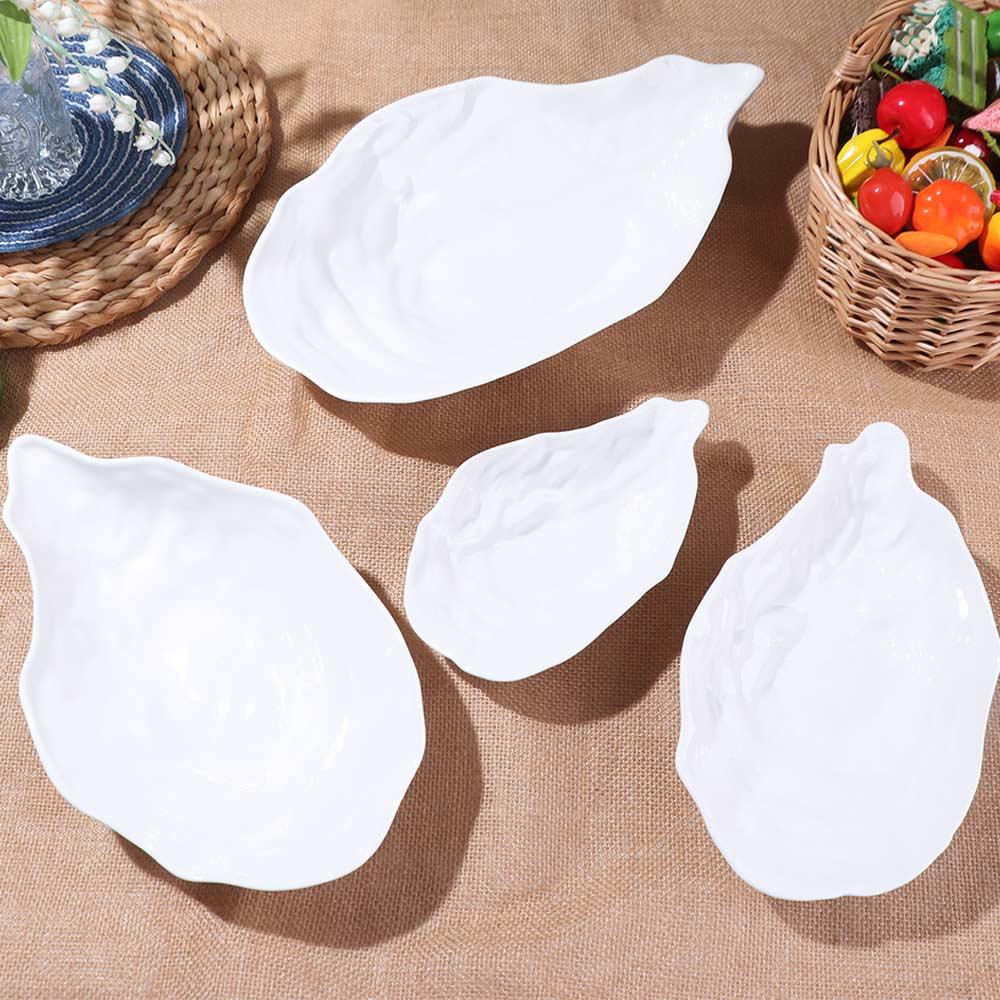 Ceramic Sashimi Plate Creative Storage Dish Kitchen Organizer Salad Plate  Hotel Table