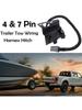 4- und 7-poliger Stecker für F350 Super Duty 2002-2004 Anhänger-Zugkabelbaumstecker Ersetzt 2C3Z-13A576-DA 2C3Z13A576DA