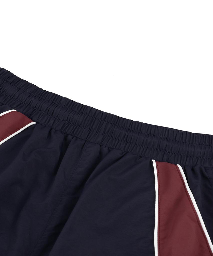 DRIX Contrast Piping Racing Pants_Navy