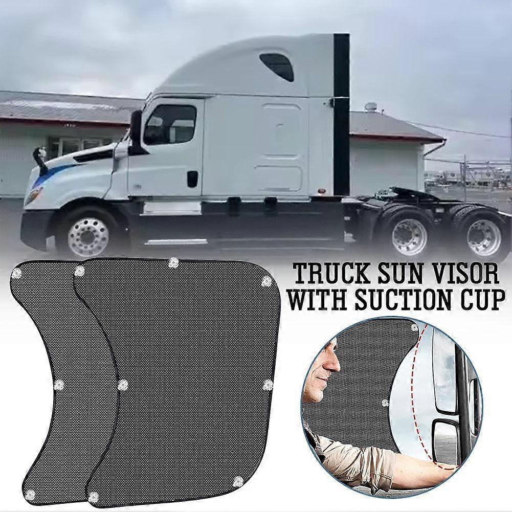 Truck Side Window Shade For Truck Driver Versatile Premium With Suction Cup