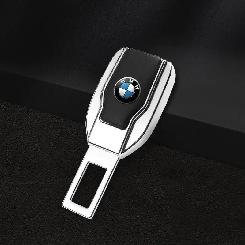 

For BMW 1-5 Series X1 X2 X3 X4 X5 Metal Fashion High-grade Leather Car Safety Extension Buckle