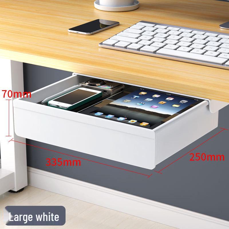 

Подвесной ящик под стол для хранения в офисе - Стильный и без сверления